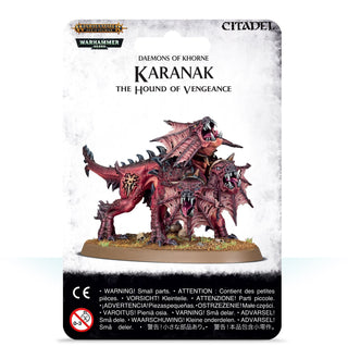 Warhammer: Age of Sigmar - Daemons of Khorne - Karanak: The Hound of Vengeance [CLMP] - Warhammer Clampacks Sealed