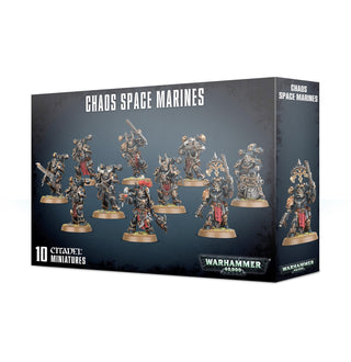 Warhammer: 40K - Chaos Space Marines [PLAS] - Warhammer Box Sets Sealed