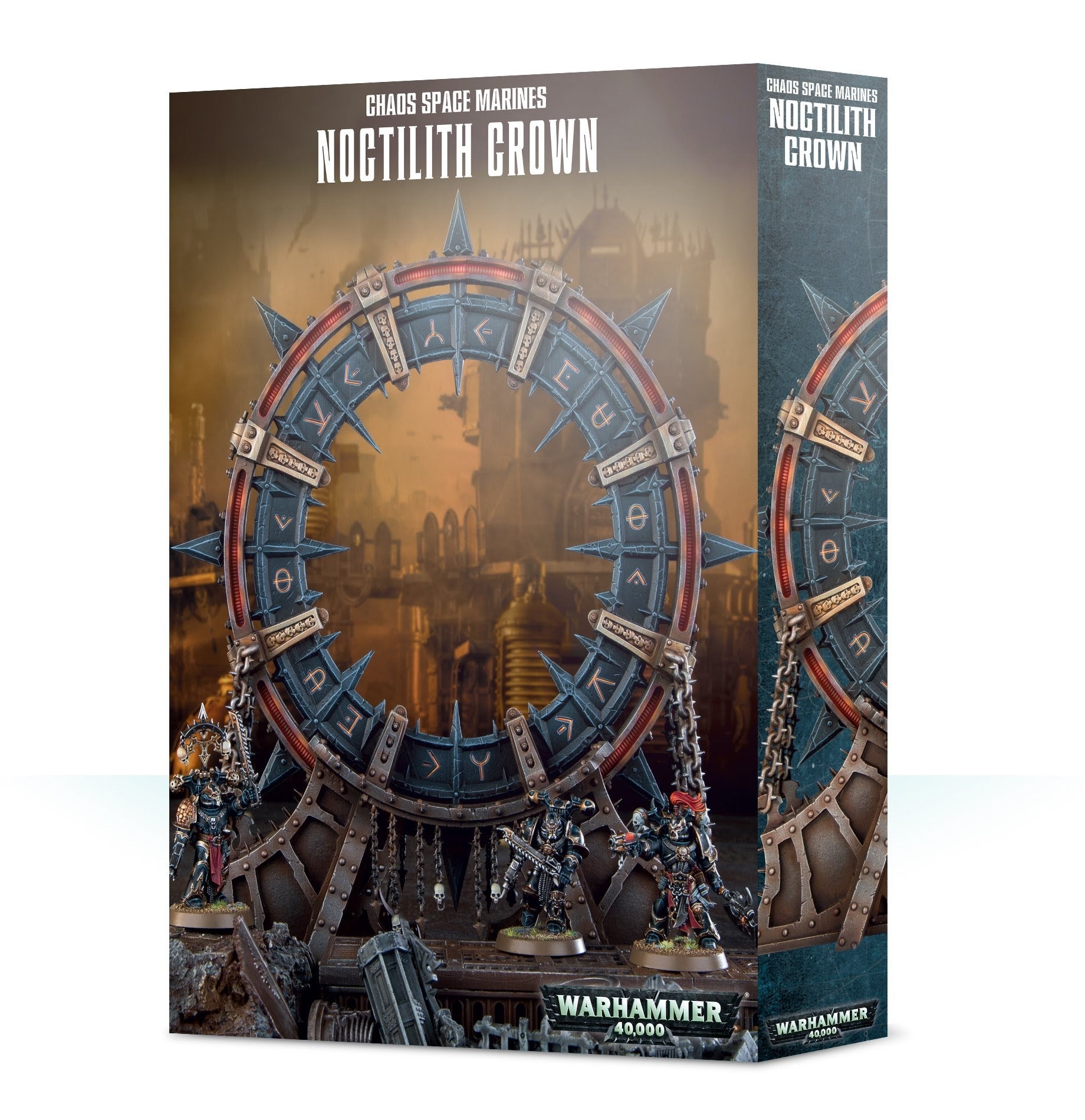 Warhammer: 40K - Chaos Space Marines Noctilith Crown [PLAS] - Warhammer Box Sets Sealed
