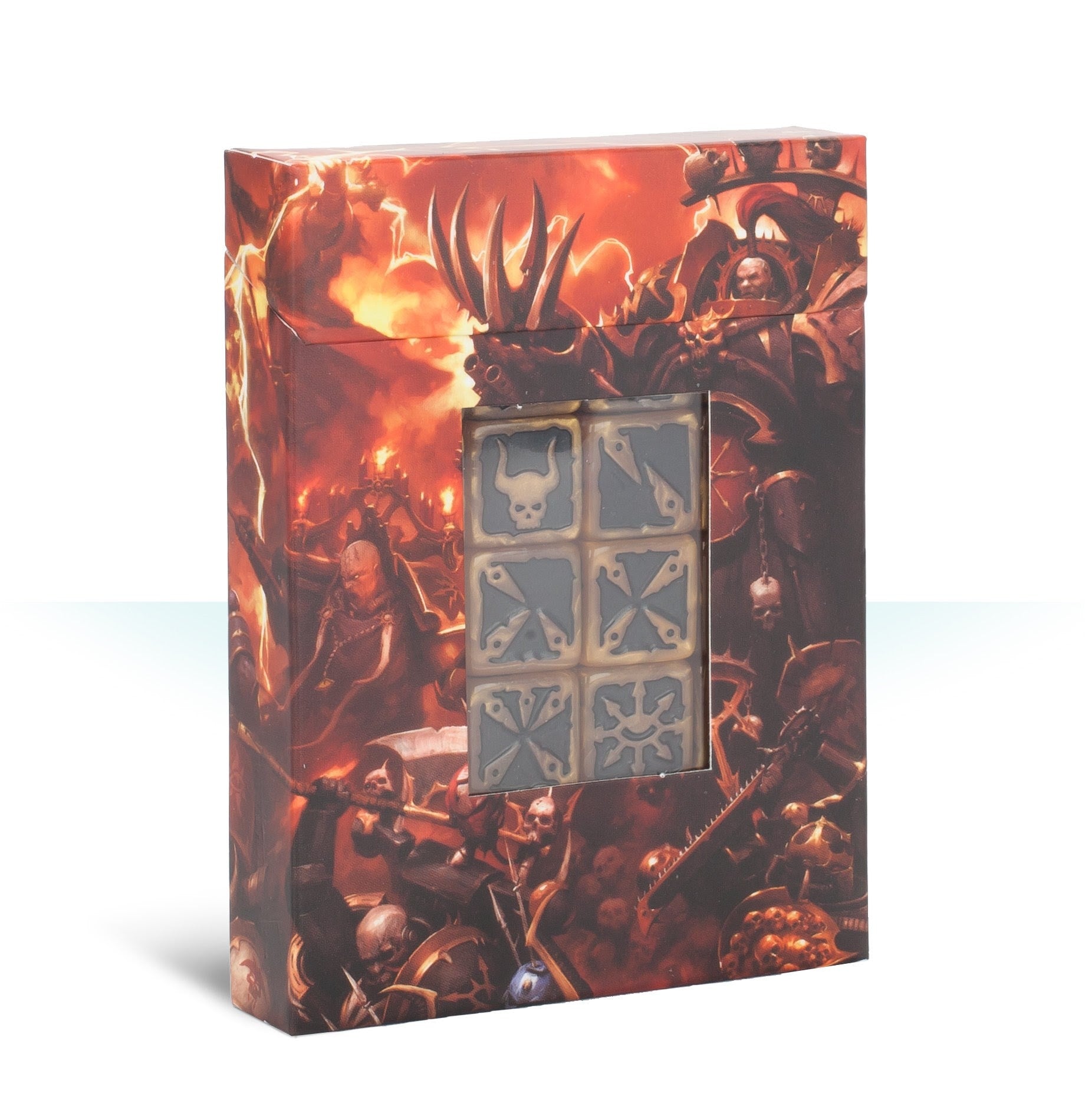 Warhammer: 40K - Chaos Space Marines Dice (20-Pack) [ACCS] - Warhammer Game Accessories Sealed
