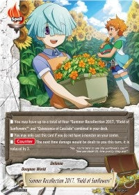 Summer Recollection 2017 ’Field of Sunflowers’ (269) [PR] - Future Card BuddyFight Single