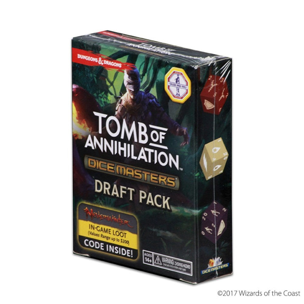 D&D: Tomb of Annihilation Draft Pack [DDTOA] - Dice Masters Sealed