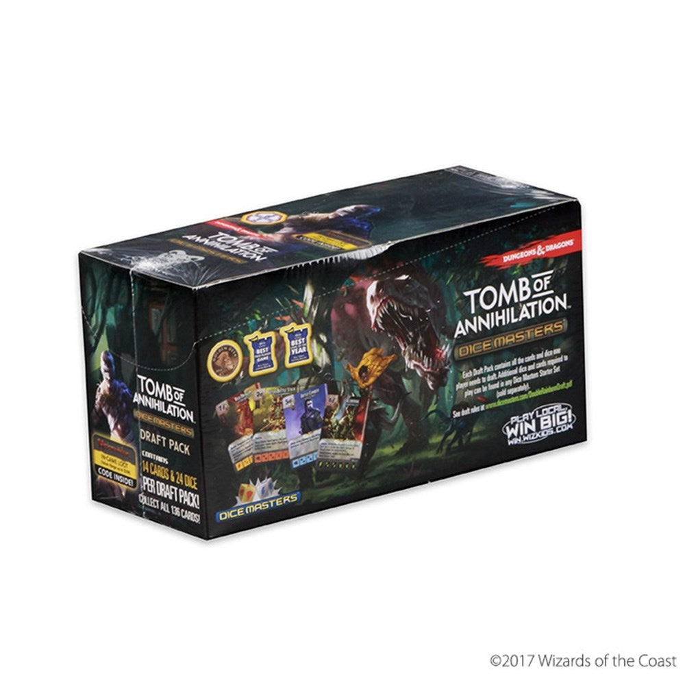D&D: Tomb of Annihilation Draft Pack Box [DDTOA] - Dice Masters Sealed