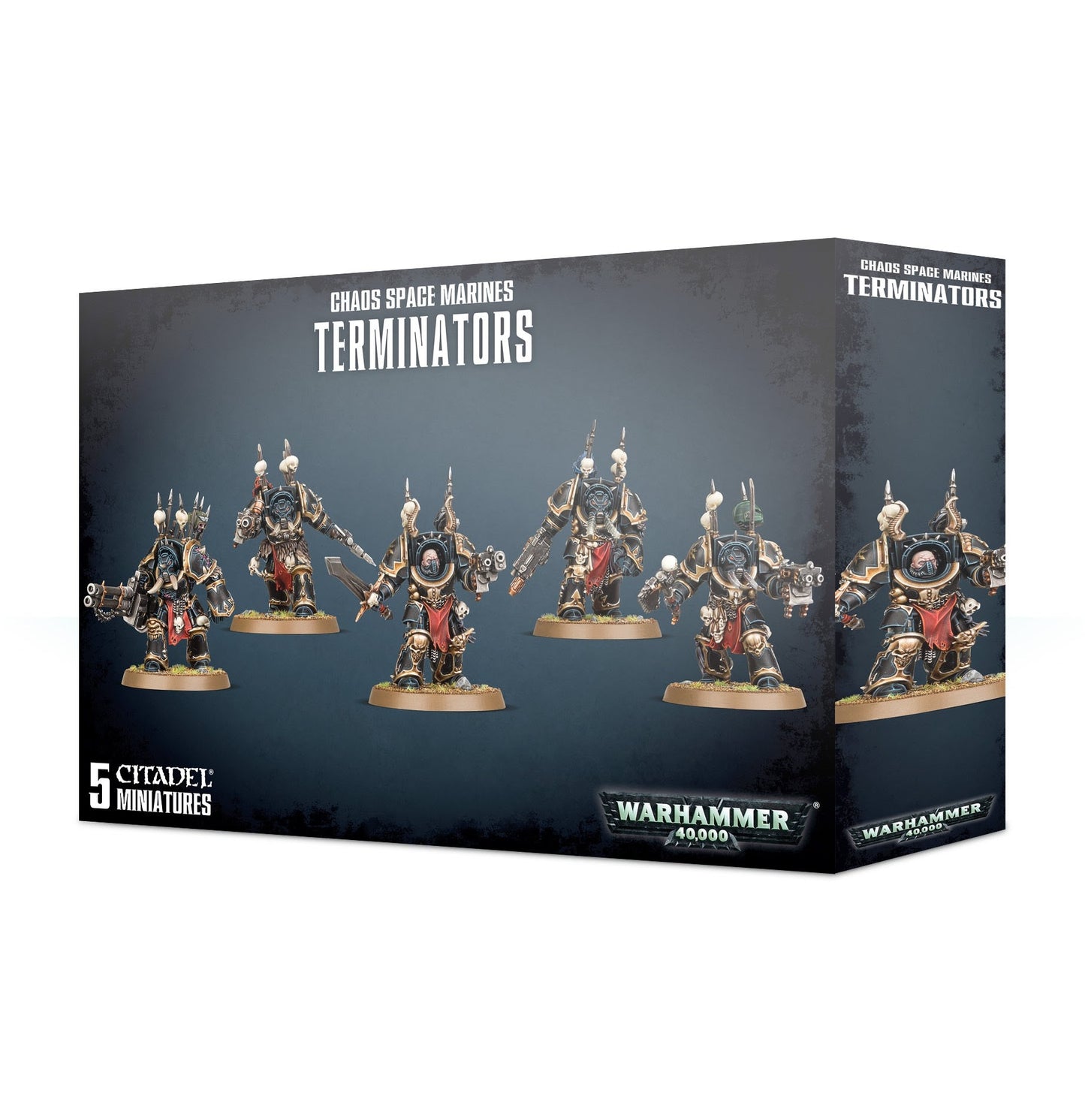 Warhammer: 40K - Chaos Space Marines Terminators [PLAS] - Warhammer Box Sets Sealed