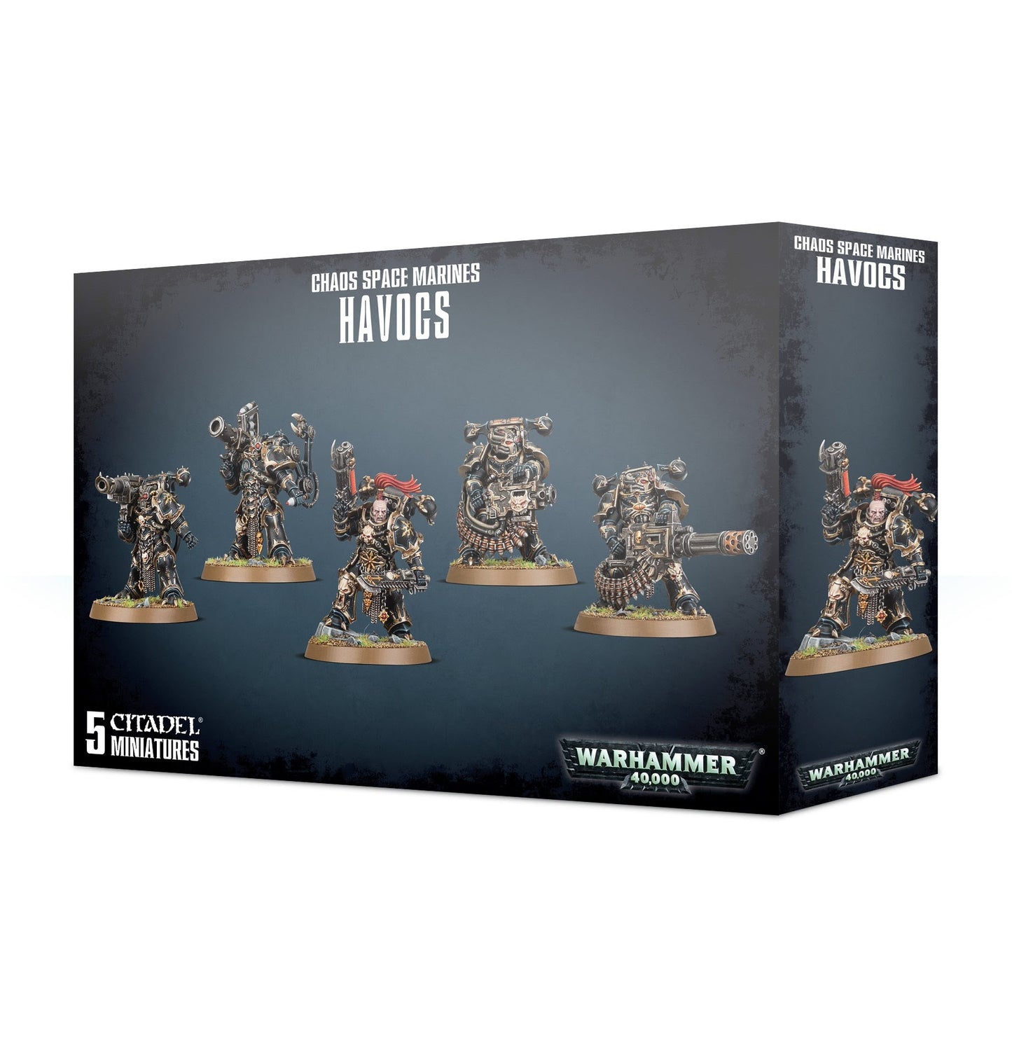 Warhammer: 40K - Chaos Space Marines Havocs [PLAS] - Warhammer Box Sets Sealed