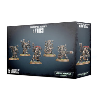 Warhammer: 40K - Chaos Space Marines Havocs [PLAS] - Warhammer Box Sets Sealed