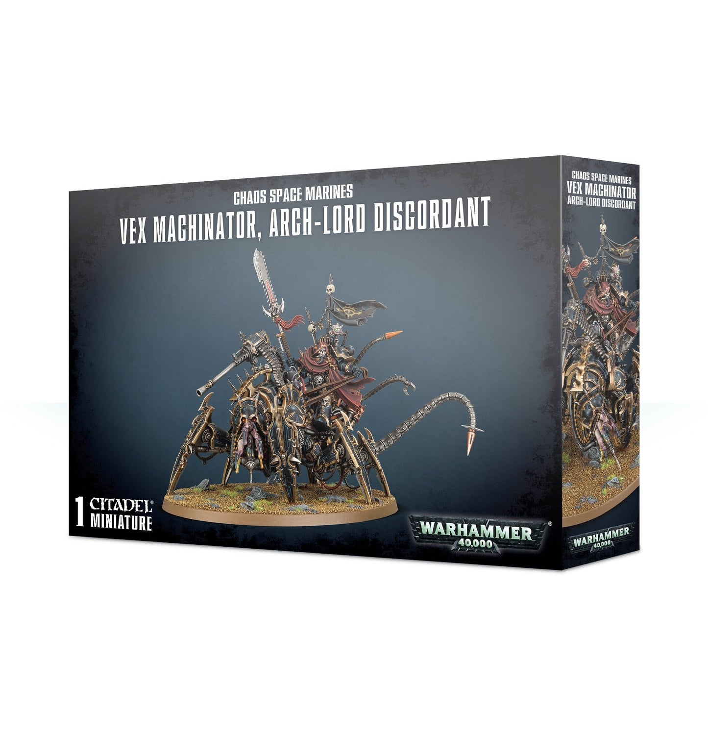 Warhammer: 40K - Chaos Space Marines Vex Machinator Arch-Lord Discordant [PLAS] - Warhammer Box Sets Sealed