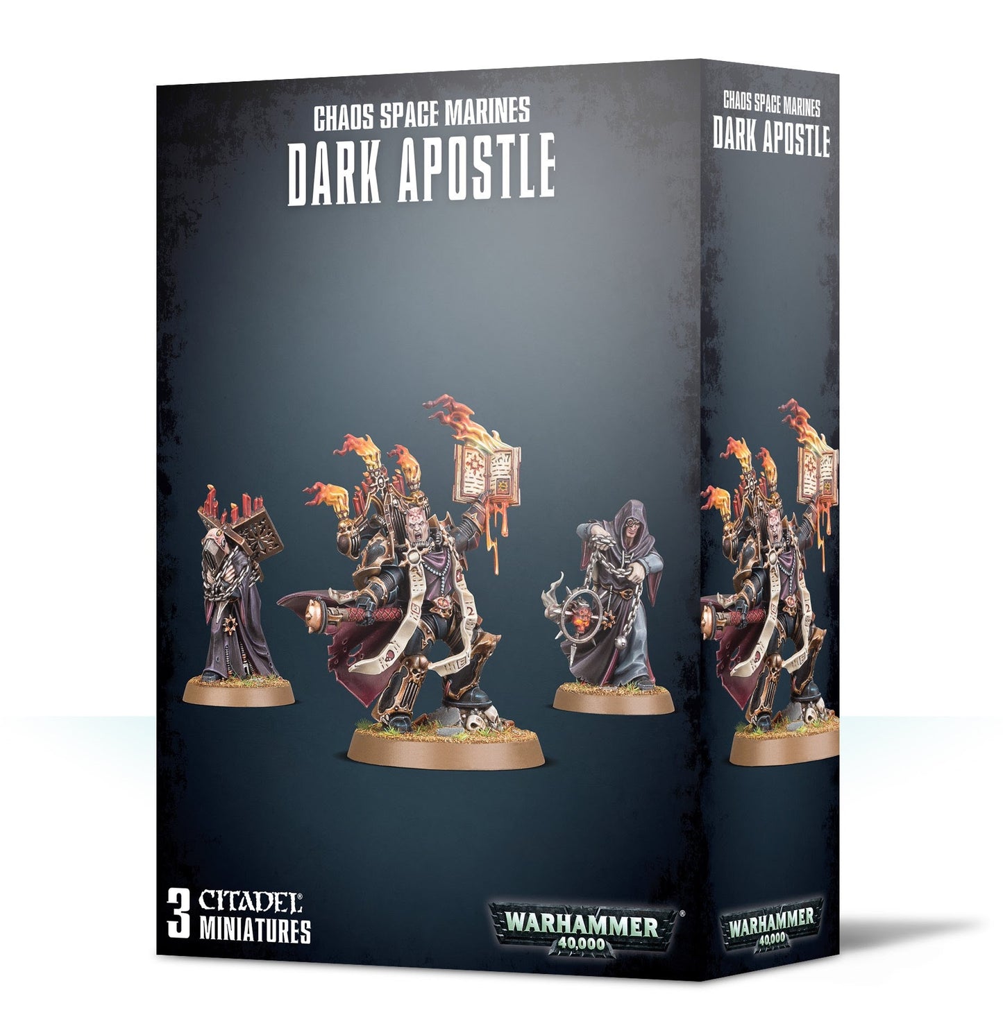 Warhammer: 40K - Chaos Space Marines Dark Apostle [PLAS] - Warhammer Box Sets Sealed