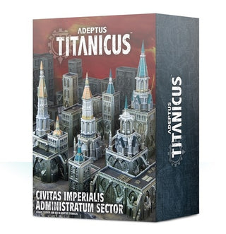 Warhammer: 40K - Adeptus Titanicus - Civitas Imperialis Administratum Sector [PLAS] - Warhammer Box Sets Sealed