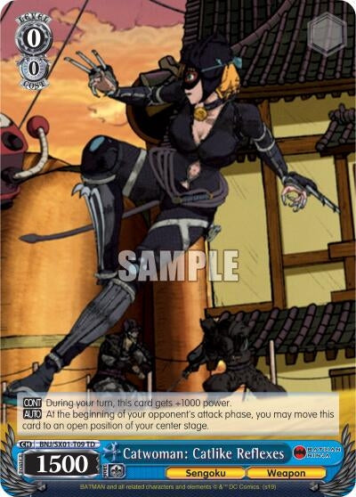 Catwoman: Catlike Reflexes (109) [BNJ/SX0] - Weiss Schwarz Single
