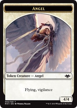 Angel (002) // Elemental (008) Double-sided Token (0) [MH1] - MTG Single