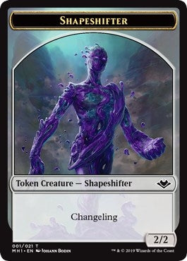 Shapeshifter (001) // Construct (017) Double-sided Token (0) [MH1] - MTG Single