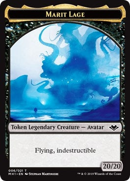 Marit Lage (006) // Goblin (010) Double-sided Token (0) [MH1] - MTG Single