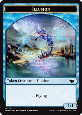 Illusion (005) // Marit Lage (006) Double-sided Token (0) [MH1] - MTG Single