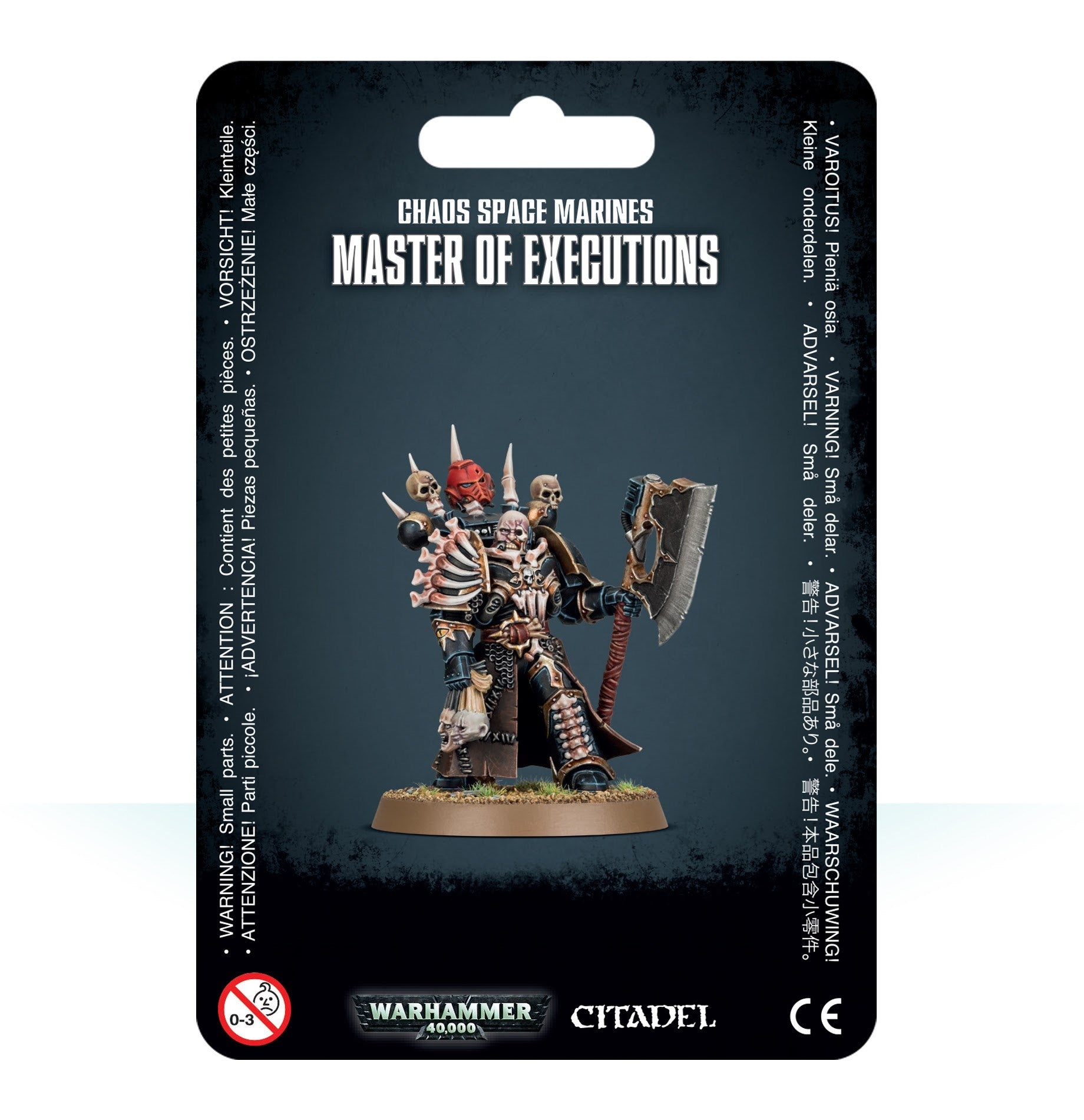 Warhammer: 40K - Chaos Space Marine Master of Executions [CLMP] - Warhammer Clampacks Sealed