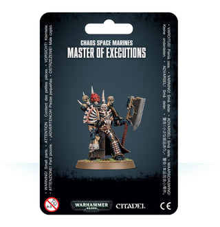Warhammer: 40K - Chaos Space Marine Master of Executions [CLMP] - Warhammer Clampacks Sealed