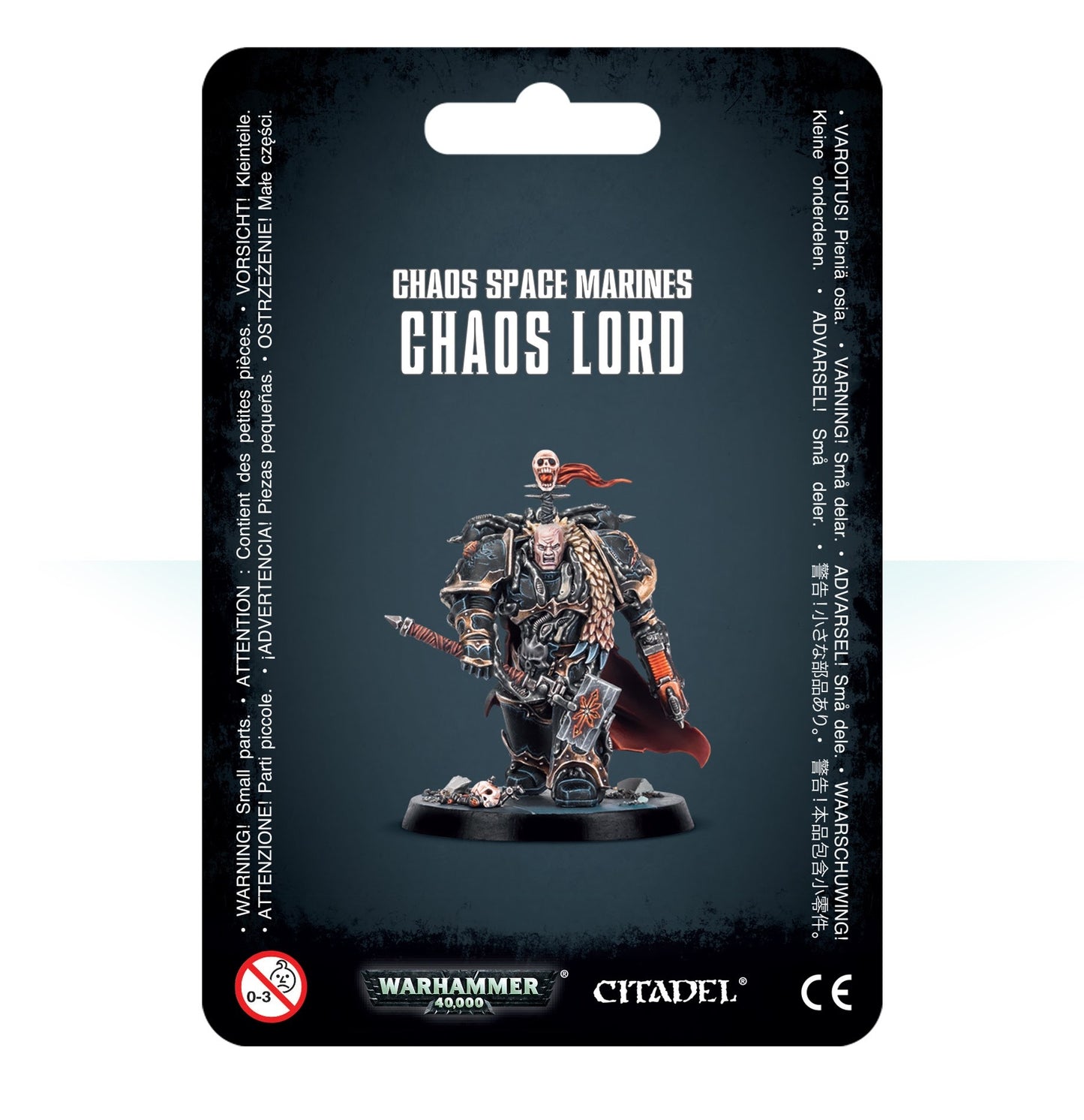 Warhammer: 40K - Chaos Space Marine Chaos Lord [CLMP] - Warhammer Clampacks Sealed