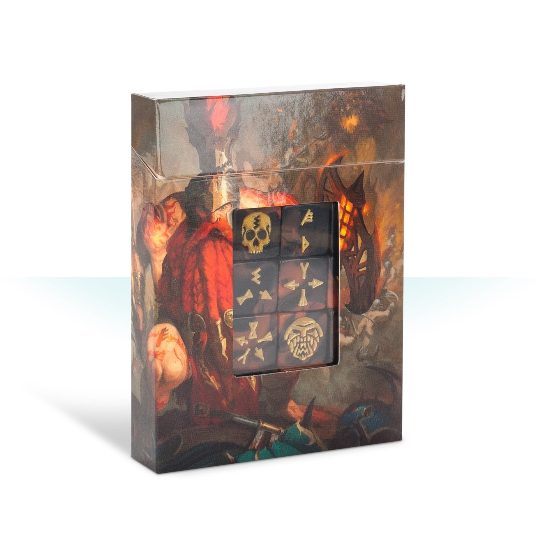 Warhammer: Age of Sigmar - Fyreslayers Dice (20-Pack) [ACCS] - Warhammer Game Accessories Sealed