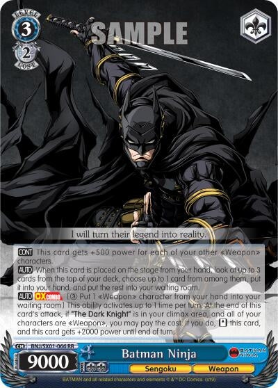 Batman Ninja (1066) [BNJ/SX0] - Weiss Schwarz Single