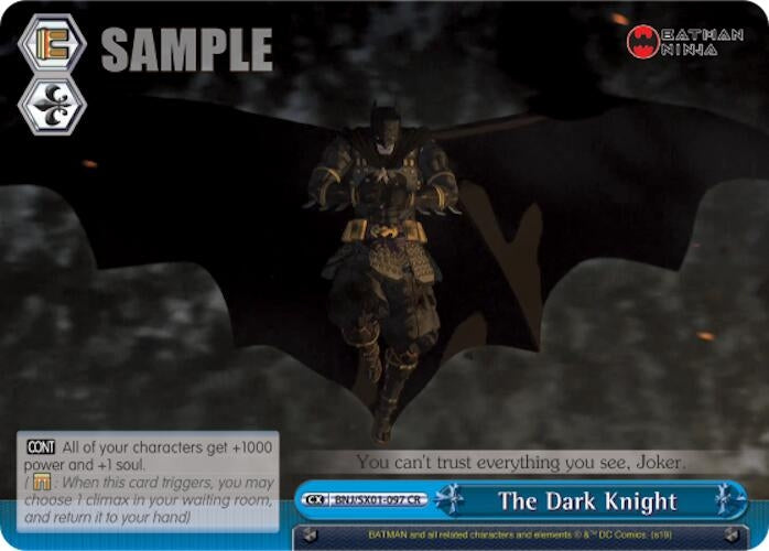 The Dark Knight (1097) [BNJ/SX0] - Weiss Schwarz Single