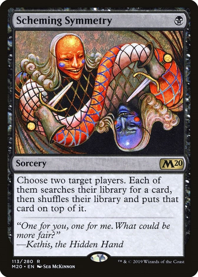 Scheming Symmetry (113) [M20] - MTG Single