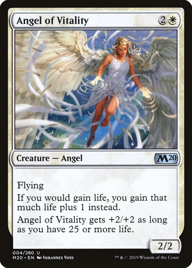 Angel of Vitality (4) [M20] - MTG Single