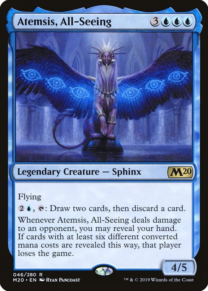 Atemsis All-Seeing (46) [M20] - MTG Single