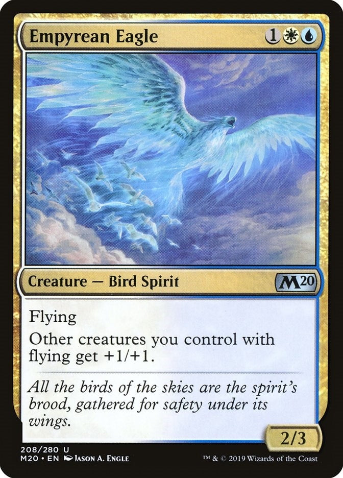 Empyrean Eagle (208) [M20] - MTG Single