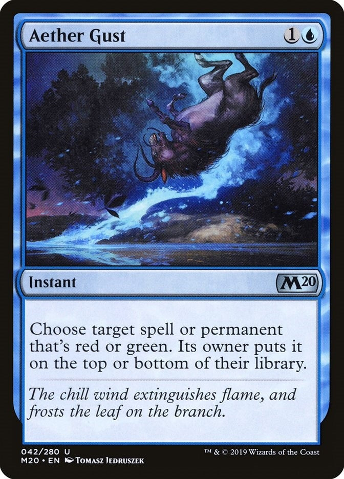 Aether Gust (42) [M20] - MTG Single