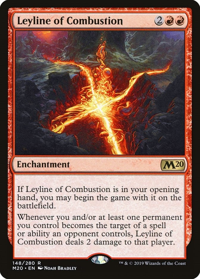 Leyline of Combustion (148) [M20] - MTG Single