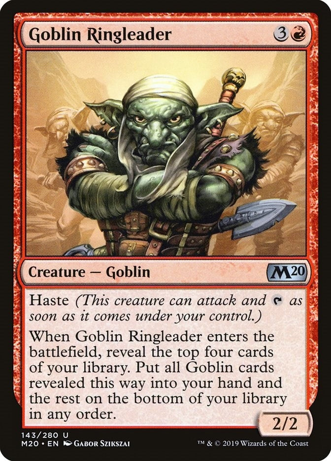 Goblin Ringleader (143) [M20] - MTG Single