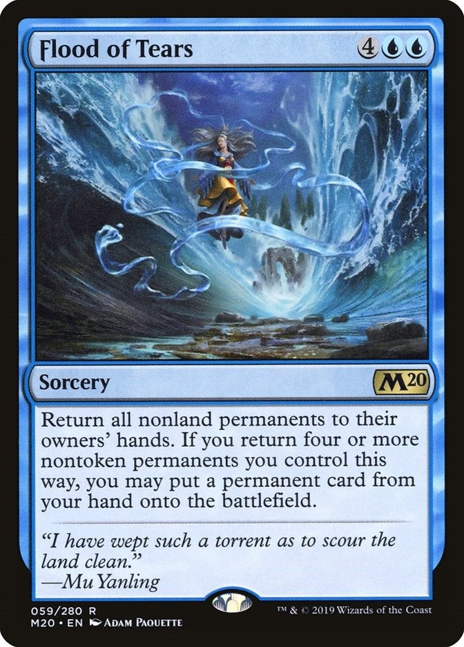 Flood of Tears (59) [M20] - MTG Single
