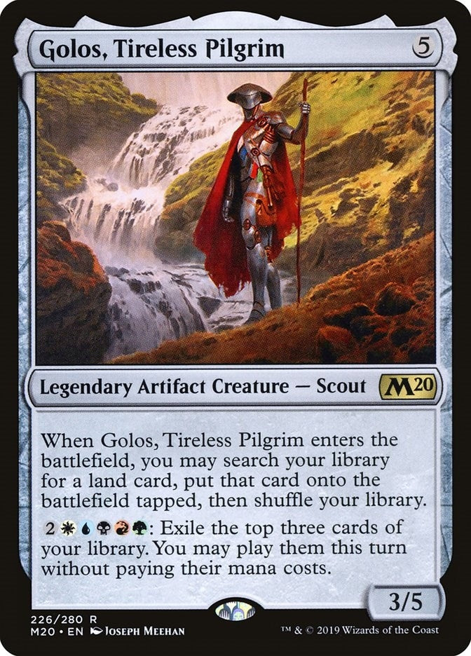 Golos Tireless Pilgrim (226) [M20] - MTG Single