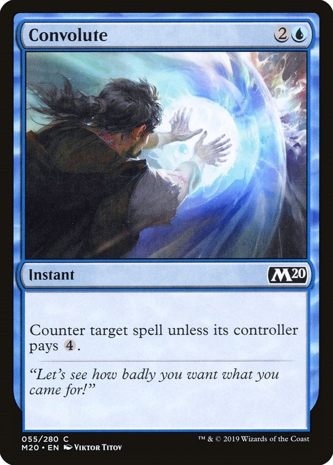 Convolute (55) [M20] - MTG Single