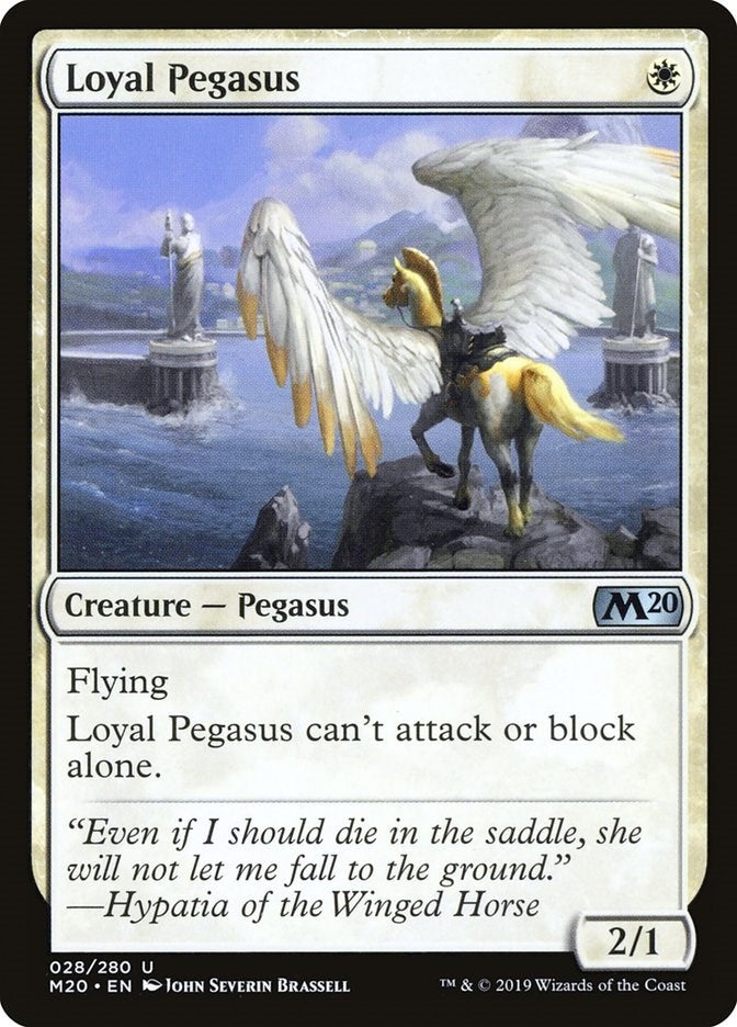 Loyal Pegasus (28) [M20] - MTG Single