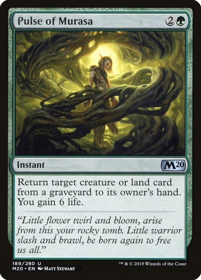 Pulse of Murasa (189) [M20] - MTG Single