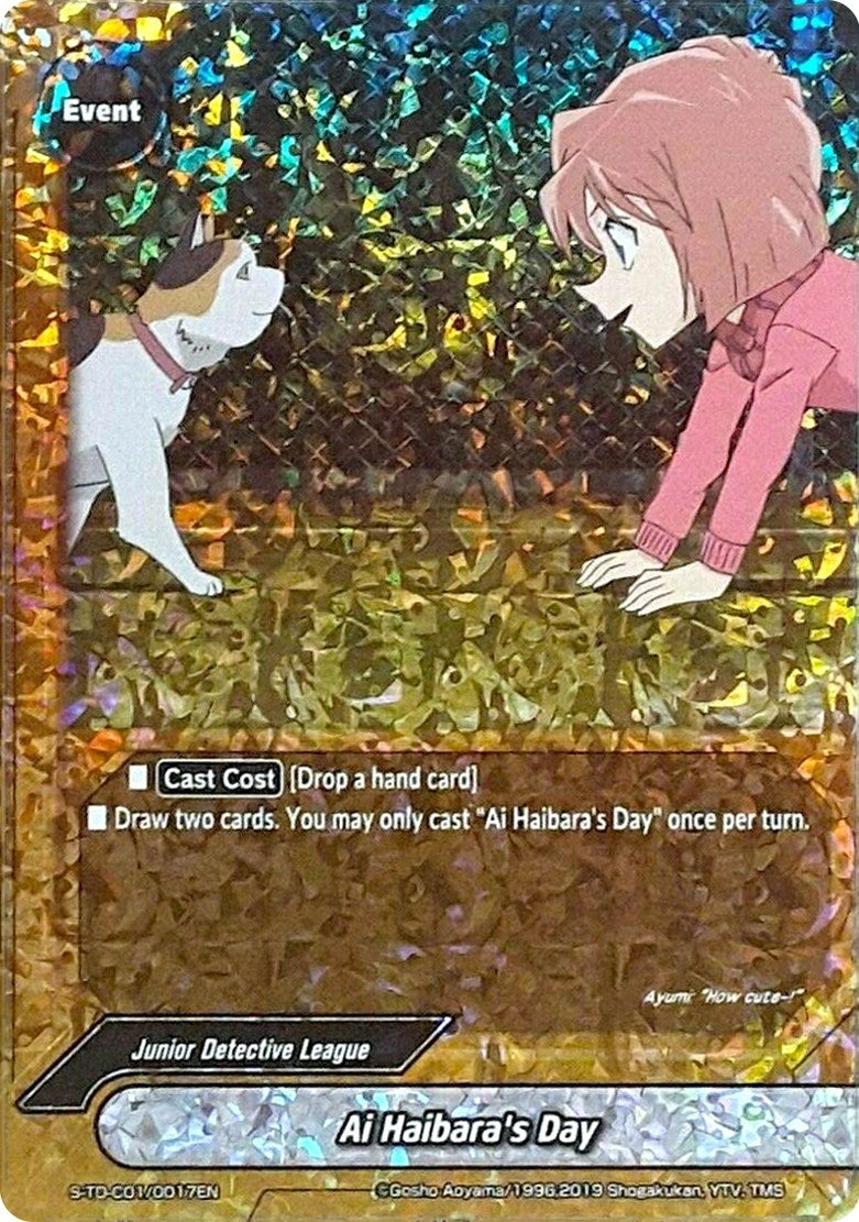 Ai Haibara’s Day (Parallel Foil) (10017) [S-TD-C01] - Future Card BuddyFight Single