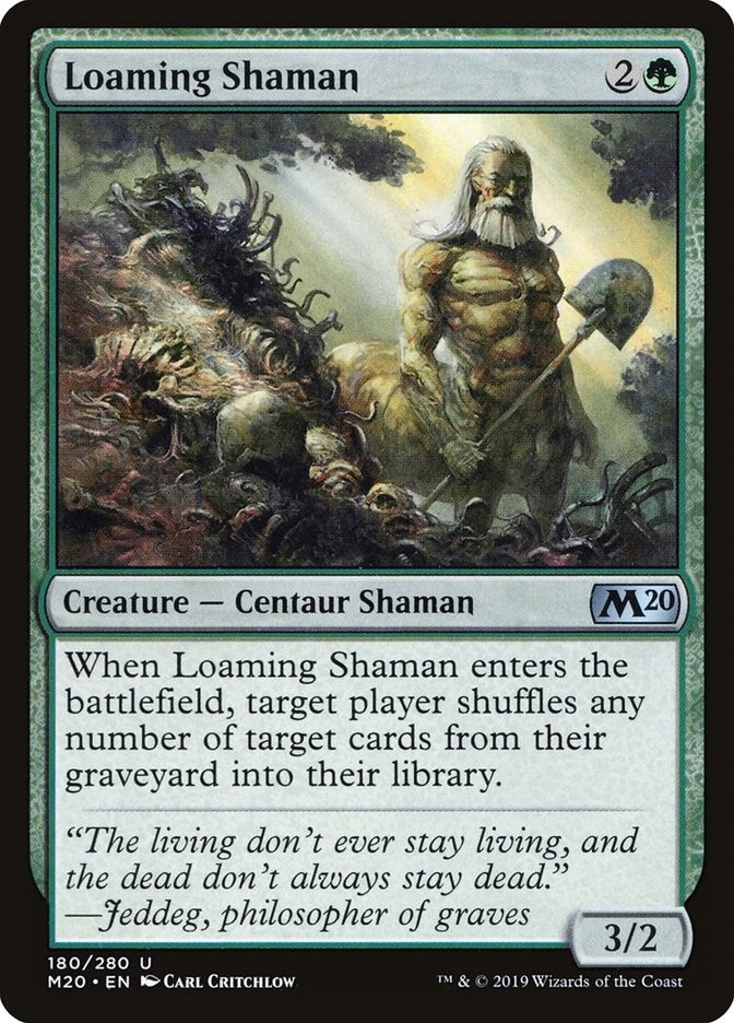 Loaming Shaman (180) [M20] - MTG Single