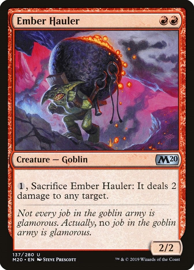 Ember Hauler (137) [M20] - MTG Single