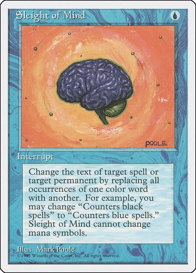 Sleight of Mind [4ED] - MTG Single