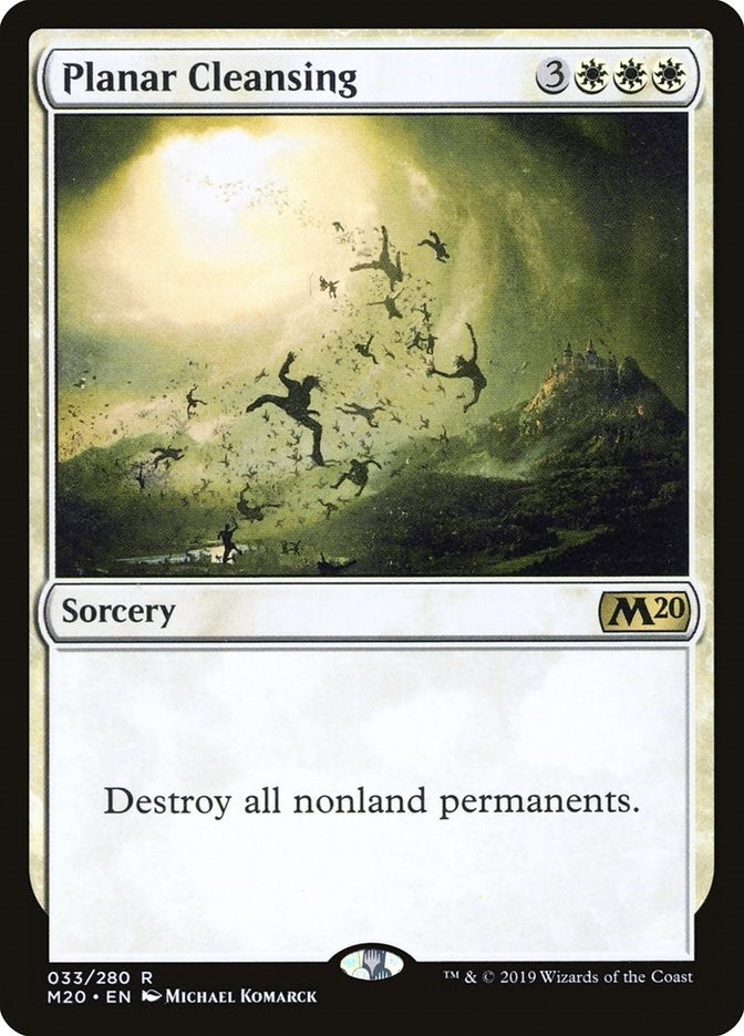 Planar Cleansing (33) [M20] - MTG Single