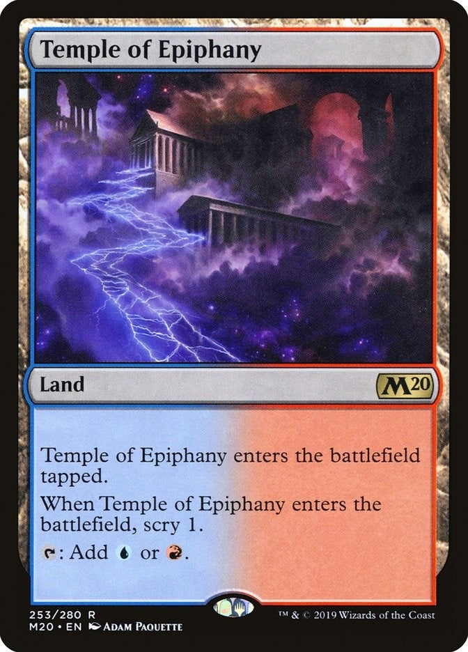 Temple of Epiphany (253) [M20] - MTG Single