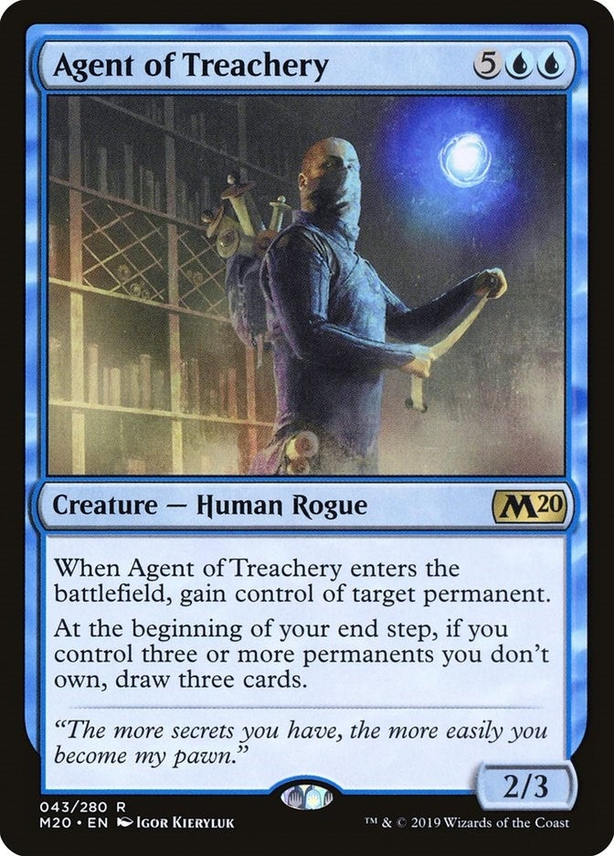 Agent of Treachery (43) [M20] - MTG Single