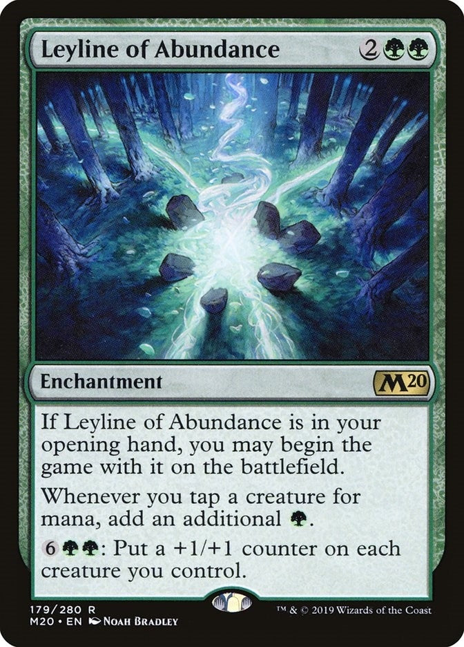 Leyline of Abundance (179) [M20] - MTG Single