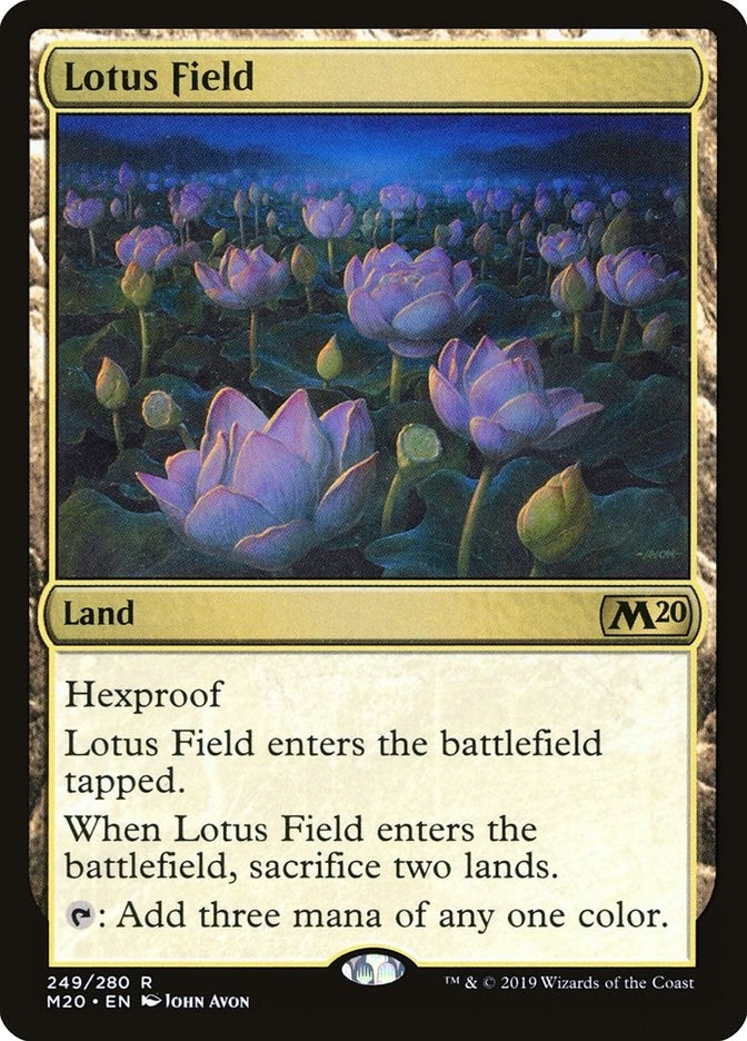 Lotus Field (249) [M20] - MTG Single