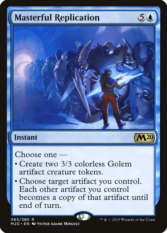 Masterful Replication (65) [M20] - MTG Single