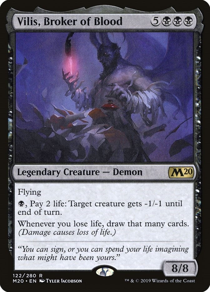 Vilis Broker of Blood (122) [M20] - MTG Single