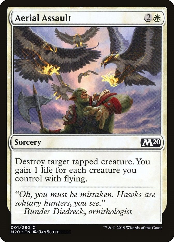 Aerial Assault (1) [M20] - MTG Single