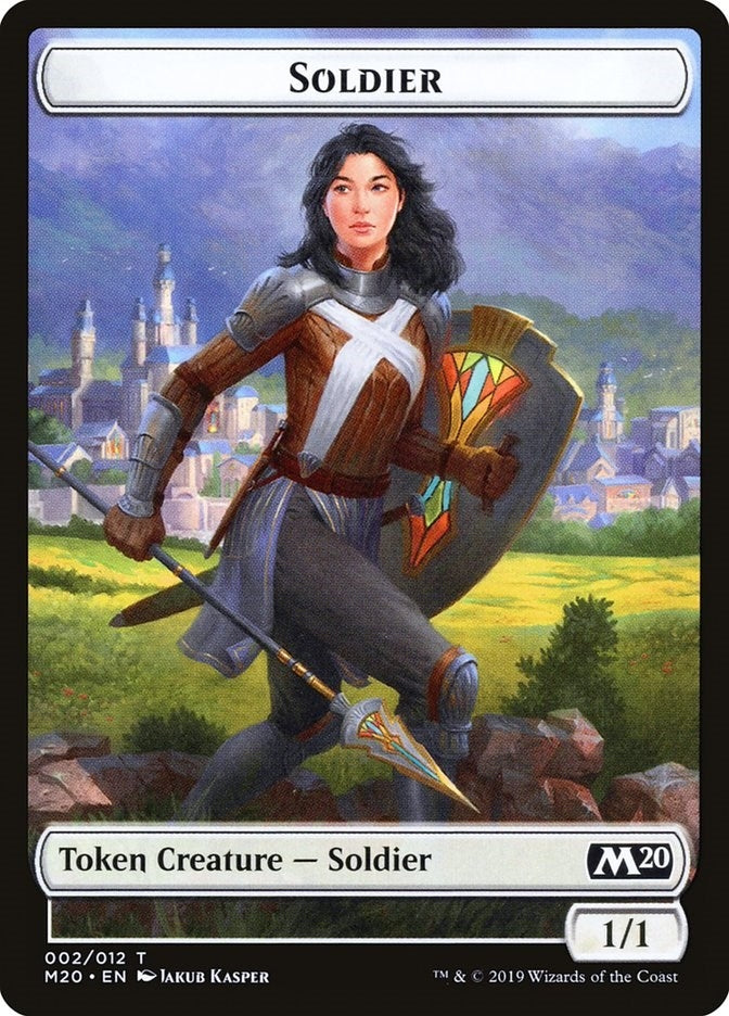 Soldier Token (0) [M20] - MTG Single