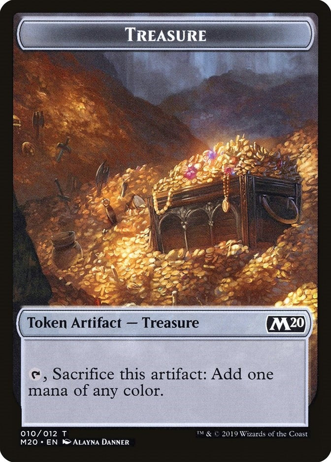 Treasure Token (0) [M20] - MTG Single